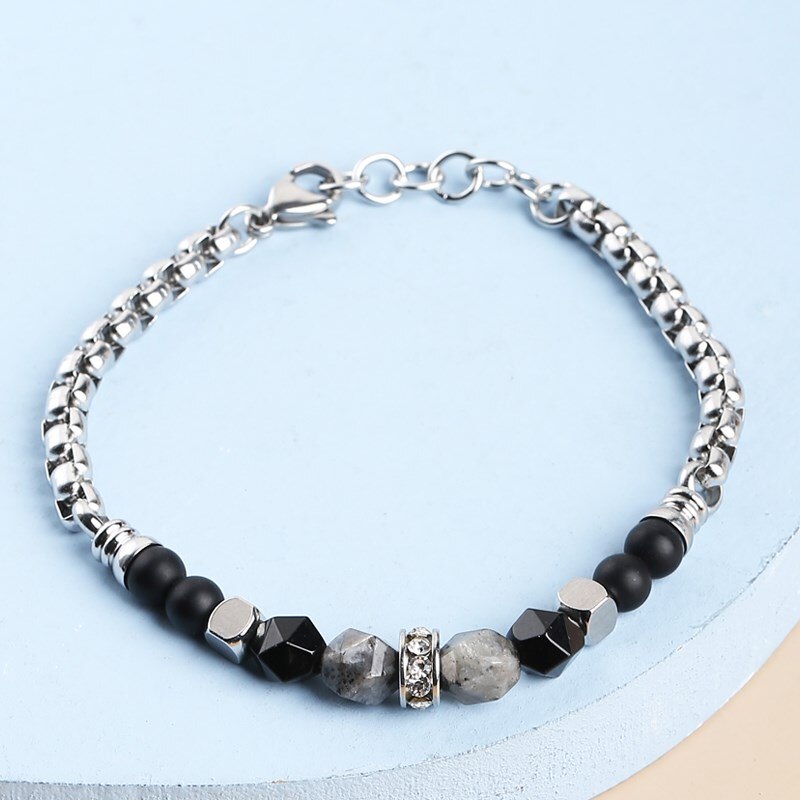 Change Better Natural Yellow Tiger Eye Buddha Bracelet Women Men Chakra Stone Stainless Steel Chain Bangles Handmade Couple Gift